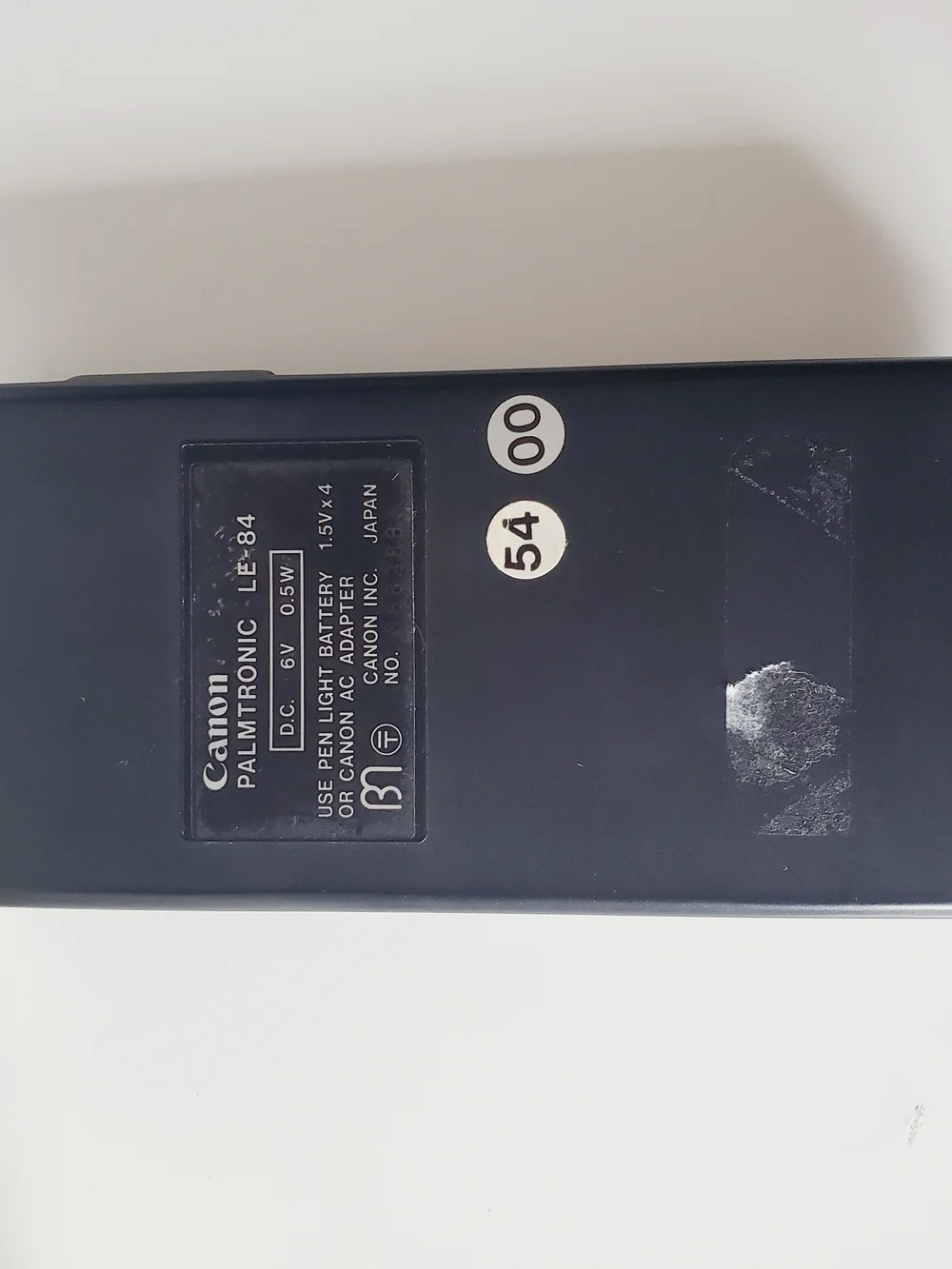 Vintage Canon Palmtronic LE-84 Handheld Electronic Calculator